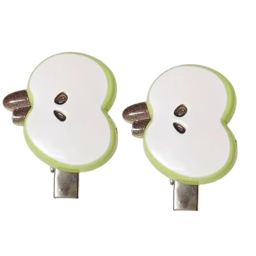 2pcs Verspielte Obsthaarklammern Für Frauen Kinder Barrettes Für Den Täglichen Gebrauch & Party Frisuren Kinder Fruchthaarclip von Xanorrg