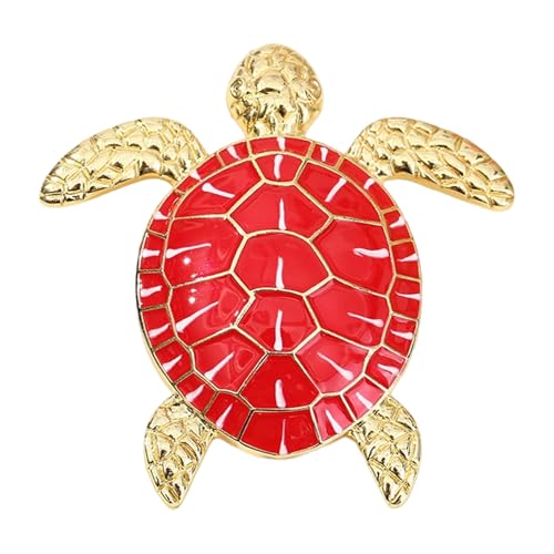 Benutzerfreundliche Legierungsschildkröhre Brosche Bequeme Designabzeichen Pin Für Empfindliche Haut Täglich Tragen Formelle Event Tortoise Abzeichen Pin von Xanorrg