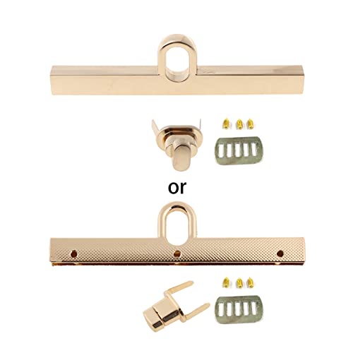 Drehen Sie Schlossverschluss Hardware Geldbörse Verschluss Riegel Handtasche Twist Befestigungselemente Für Taschen Handtasche Handwerk Accessoires von Xanorrg