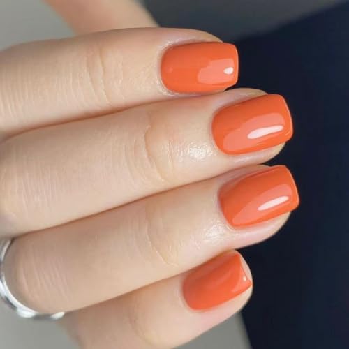 Drücken Sie Auf Nägel Nudes Kleber Auf 24 Pcs Glänzend UVs Fertiger Acryl Falsch Für Frauen Künstliche Acryl Falsche Nagelspitzen von Xanorrg