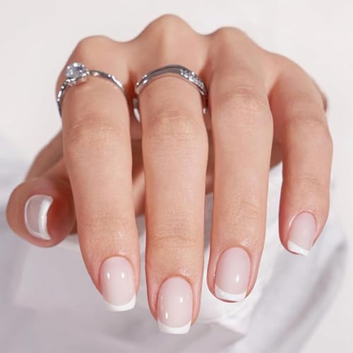 Drücken Sie Auf Nägel Omber Klebstoffe Auf Acryl Falsche Kits Wiederverwendbares UV Finish Vollbezüge Kleben Für Frauen Nagel von Xanorrg