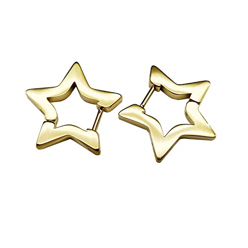 Einfacher Fünftzauberer Sternohrohrringe Edelstahl Piercing Süßer Kühler Schmuck Minimalist Stern Ohrring Für Mädchen Einfacher Schmuck Durchbohrt Einfacher Fünftzauberer Sternohrohrringe Edelstahl Piercing Süßer Kühler Schmuck Minimalist Stern Ohrring Für Mädchen Einfacher Schmuck Durchbohrt von Xanorrg