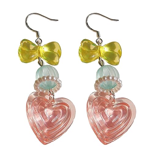 Fashion Bowknot Dangle Ohrringe Vintage Acryl Drop Ohrring Einfache Kleine Reifen Ohrringe Party Schmuck Charme Vintage Acryl Drop Fashion Bowknot Dangle Ohrringe Vintage Acryl Drop Ohrring Einfache Kleine Reifen Ohrringe Party Schmuck Charme Vintage Acryl Drop von Xanorrg