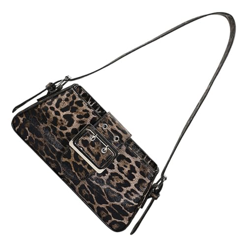 Frauen Bag Fashion Handtasche Geldbörse Retro Achselhöhle Trendy Achselhöhle Einkaufsbetrieb Dating Leoparden Drucken Schulter Frauen Schulter Mode Achsel von Xanorrg