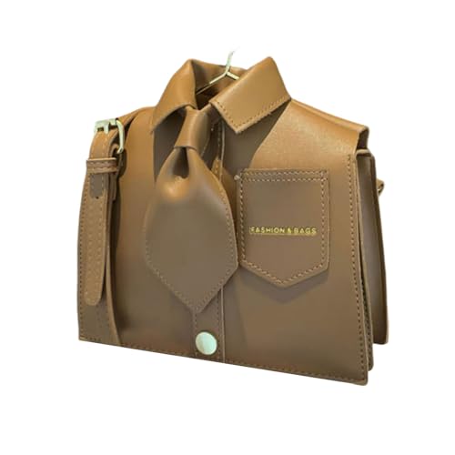 Frauen PU Leder Umhängetasche Hemd Form Crossbody Handtasche Und Geldbörse Koreanische Stile Für Tägliche Reisen Frauen Hemdgeformte Schultertasche Und Handba Korean Styles Crossbody von Xanorrg