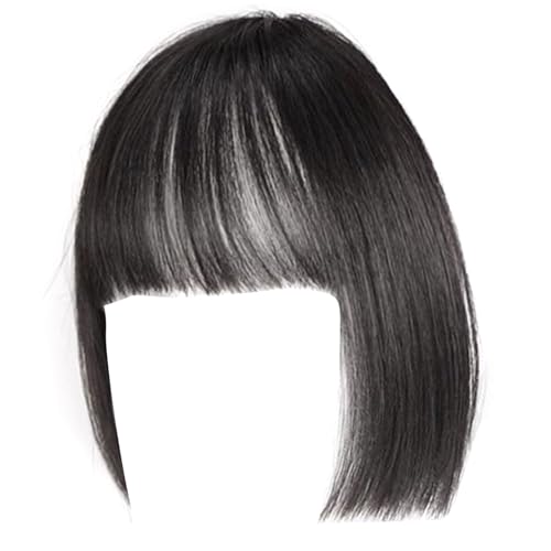 Frauen Schwarze Für Mädchen Täglicher Wagen Toupe Perücken Haare Erweiterungen Toupee Für Die Bedeckung Des Weißen Verlusts Daily Wear Clip In Dark Brown von Xanorrg