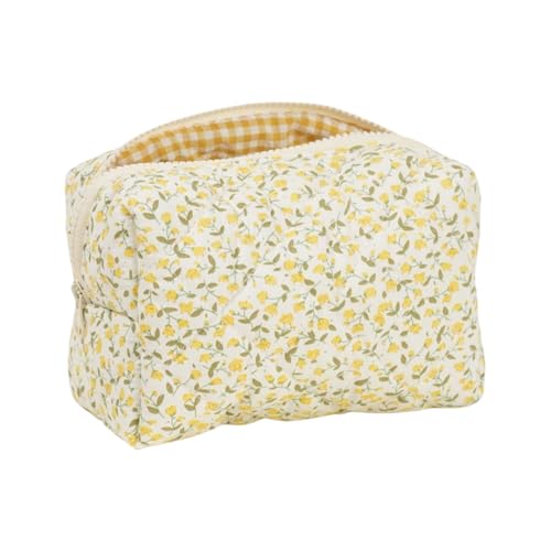 Geräumige Weiche Baumwollkosmetikbeutel Mit Gesteppten Blumenentwürfen Make Up Tasche Große Aufbewahrungskoffer Für Frauen Täglich Verwenden Make Up Tasche Geräumige Weiche Baumwollkosmetikbeutel Mit Gesteppten Blumenentwürfen Make Up Tasche Große Aufbewahrungskoffer Für Frauen Täglich Verwenden Make Up Tasche von Xanorrg