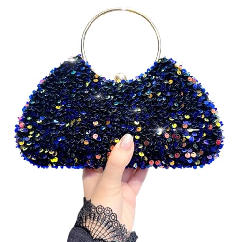 Glitzernde Paillettenabendbeutel Fashion Schulter Crossbody Geldbörse Mit Kettenriemen Für Hochzeitsfeier Cocktail Trendy Paillierte Pailletten von Xanorrg