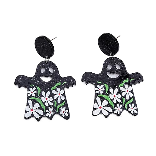 Halloween Cartoon Acryl Tropfen Ohrringe Spirit Schädel Dangle Schmuck Geschenk Für Frauen Mädchen Cartoon Dangle Schädel Geist Geist Halloween Cartoon Acryl Tropfen Ohrringe Spirit Schädel Dangle Schmuck Geschenk Für Frauen Mädchen Cartoon Dangle Schädel Geist Geist von Xanorrg