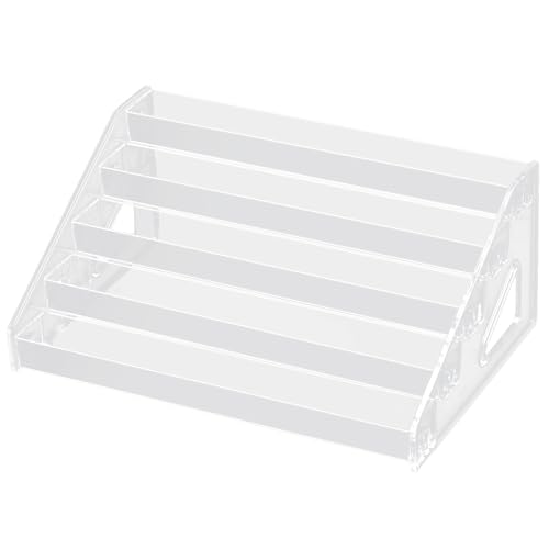 Kompakte Acrylnägel Poliertes Rack 5/6/7 Schichten Aufbewahrungsregal Zum Organisieren Von Schönheitsnägel Ätherischer Ölhalter Kosmetischer Organizer von Xanorrg