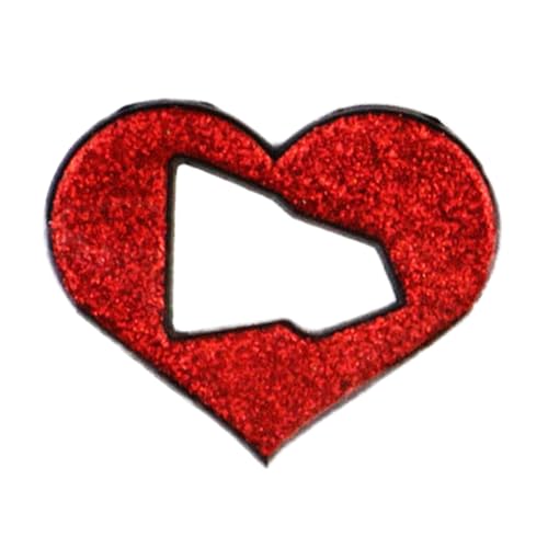 Kreativer Broschenhut Pins Herzform Lampe Pin Retro Abzeichen Metall Emaille Herz Corsage Für Modische Kopfbedeckung Metallhut Pin/Clip/Anhänger von Xanorrg