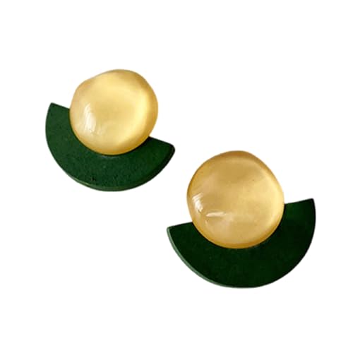 Künstlerfan Geformte Ohrringe In Stilvollen Designs Für Trendige Frauen Die Einzigartige Styles Schmuck Statement Stücke Harz Drop Ohrringe Schätzen von Xanorrg