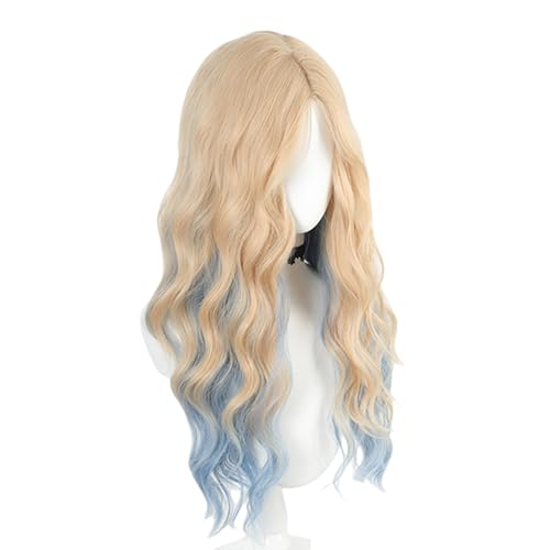 Mädchen COSER HAIR PIEZE Langes Haar Full Head Toupe Haare Für Straßenfotografie Cosser Tragen Komfort Perücken Bequeme Perücken von Xanorrg