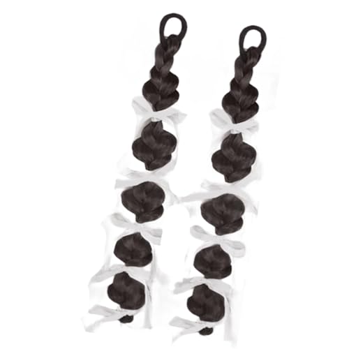 Mädchen Synthetische Haarstücke Haare Erweiterungen Geflochten von Xanorrg