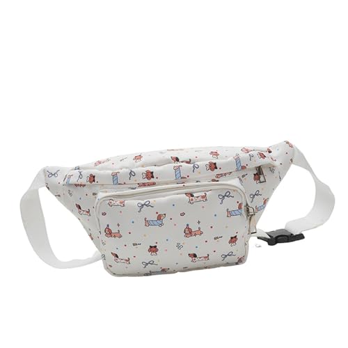 Mehrzweck Taillenpaket Für Frauen Dackel Muster Muster Taillengürtelbeutel Crossbody Chest Bag Mit Mehreren Fächern Multifunktionales Pack von Xanorrg