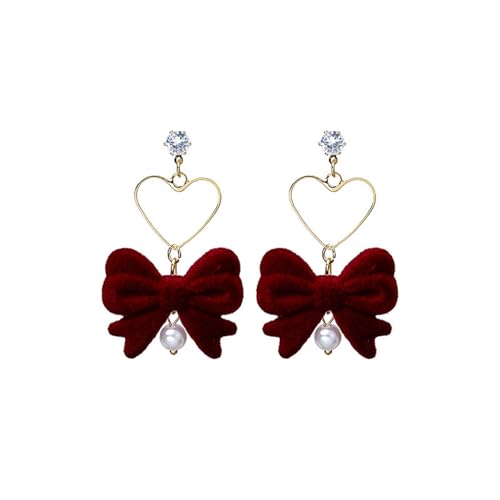 Mode Dangle Ohrringe Elegante Vintage Perl Bowknot Quasten Temperament Drop Frau Neujahr Schmuck Neujahr Drop Schmuckzubehör Party Mode Dangle Ohrringe Elegante Vintage Perl Bowknot Quasten Temperament Drop Frau Neujahr Schmuck Neujahr Drop Schmuckzubehör Party von Xanorrg