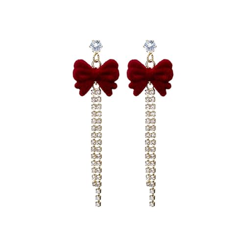 Mode Dangle Ohrringe Elegante Vintage Perl Bowknot Quasten Temperament Drop Frau Neujahr Schmuck Neujahr Drop Schmuckzubehör Party Mode Dangle Ohrringe Elegante Vintage Perl Bowknot Quasten Temperament Drop Frau Neujahr Schmuck Neujahr Drop Schmuckzubehör Party von Xanorrg