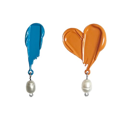 Moderne Künstlerische Ohrringe Mit Ölmalerei Moderne Künstlerische Ohrringe Mit Ölmalerei von Xanorrg