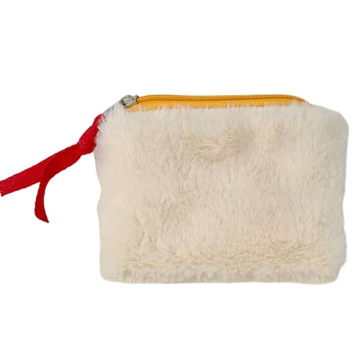 Xanorrg Niedliche Plüschmünzenbeutel Kompakt Und Praktisch Wechselnder Geldbeutel Brieftasche Geeignet Zum Einkaufen Und Dating Cute Coin Organizer von Xanorrg