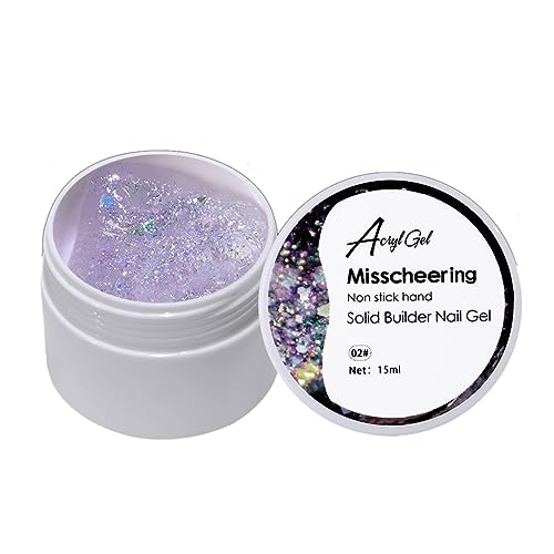 Poly Nagelerweiterung Gele Glitter Extension Builder Art Anfänger Weihnachtsgeschenk Für Frauen Hart von Xanorrg
