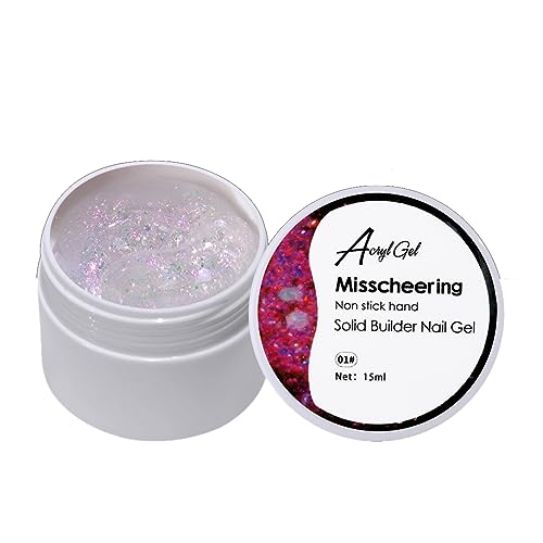 Poly Nagelerweiterung Gele Glitter Extension Builder Art Anfänger Weihnachtsgeschenk Für Frauen Hart von Xanorrg