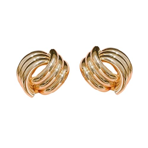 Praktische Moderne Geometrische Ohrringe Auffällige Designs Bequeme Verschleiß Robuster Legierung Für Stile Einzelpersonen Täglich Benutzen Modeschmuck von Xanorrg