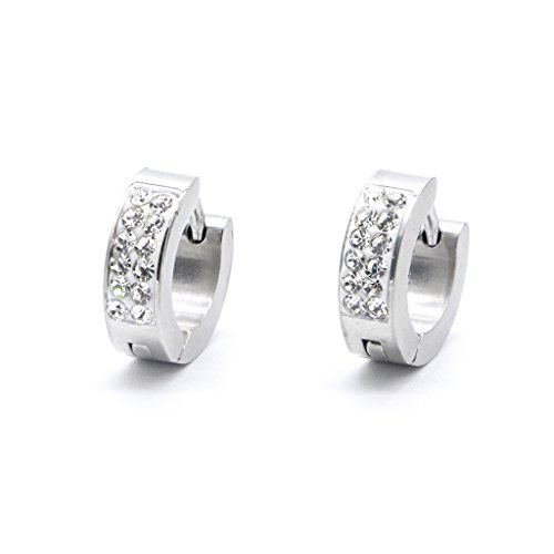 Punk Edelstahlohrringe Einfache Strasssteine Ohren Durchbohrte Modeschmuck Charms Dekoration Geschenk Für Freundinnen Frauen Ohrringe Ohrringe Punk Edelstahlohrringe Einfache Strasssteine Ohren Durchbohrte Modeschmuck Charms Dekoration Geschenk Für Freundinnen Frauen Ohrringe Ohrringe von Xanorrg