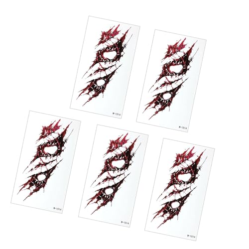 Realistische Narben Halloween Temporärer Aufkleber Wasserdichtes Make Up Wundaufkleber Für Kostümpartys Und Cosplay Wasserdopfer Narbenaufkleber Realistische Narben Halloween Temporärer Aufkleber Wasserdichtes Make Up Wundaufkleber Für Kostümpartys Und Cosplay Wasserdopfer Narbenaufkleber von Xanorrg