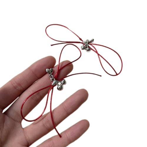 Ribbon Bowknot Studs Ohrringe Mode Piercing Einfache Elegante Ohrstolme Temperament Schmuck Geschenk Für Frauen Mode Piercing Für Mädchen Accessoires von Xanorrg