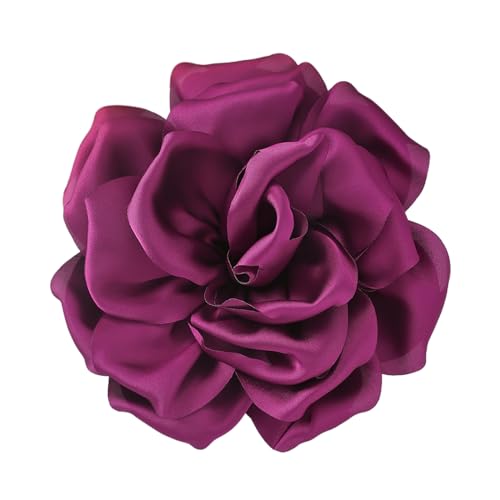 Rose Blumen Badge Handgefertigte Stoff Brosche Für Frauen Mädchen Elegant von Xanorrg