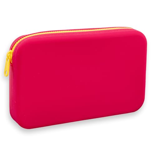 Silikonkosmetikbeutel Für Frauen Und Mädchen Make Up Reisen Toilette Große Kapazität Wäsche Pinselhalter Toilette Große Kapazität Wäsche Organisatoren Silikon Kosmetik von Xanorrg