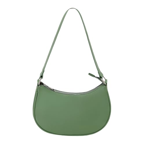 Solid Color Umhängetasche Winter Achsel Unterarm PU Leder Achsel von Xanorrg