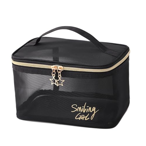 Xanorrg Tragbare Und Funktionale Make Up Mesh Beutel Tasche Waschbeutel Bleiben Auf Ihrem Reisen Organizer Storage Organisiert von Xanorrg