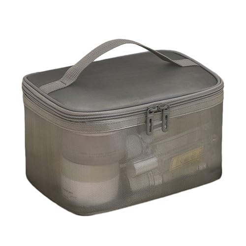 Xanorrg Tragbare Und Funktionale Make Up Mesh Beutel Tasche Waschbeutel Bleiben Auf Ihrem Reisen Organizer Storage Organisiert von Xanorrg