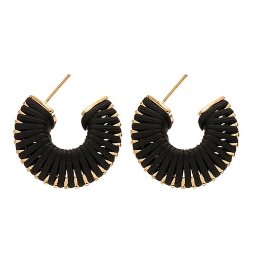 Trendy C Förmige Leder Hoop Ohrringe Für Frauen Styles Geometrische Ohrstifte Mode Party Schmuck Minimalistische Ohrzubehör Erfassen Trendy C Förmige Leder Hoop Ohrringe Für Frauen Styles Geometrische Ohrstifte Mode Party Schmuck Minimalistische Ohrzubehör Erfassen von Xanorrg