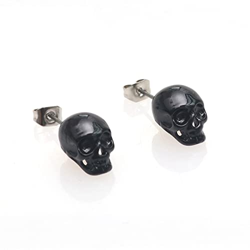 Unisex Fashion Skelett Ohrringe Gothic Punk Silber/Schwarz Schädel Hoop Für Männer Frauen Geburtstag Jubiläum Schmuck Für Mädchen Hypoallergen Unisex Fashion Skelett Ohrringe Gothic Punk Silber/Schwarz Schädel Hoop Für Männer Frauen Geburtstag Jubiläum Schmuck Für Mädchen Hypoallergen von Xanorrg