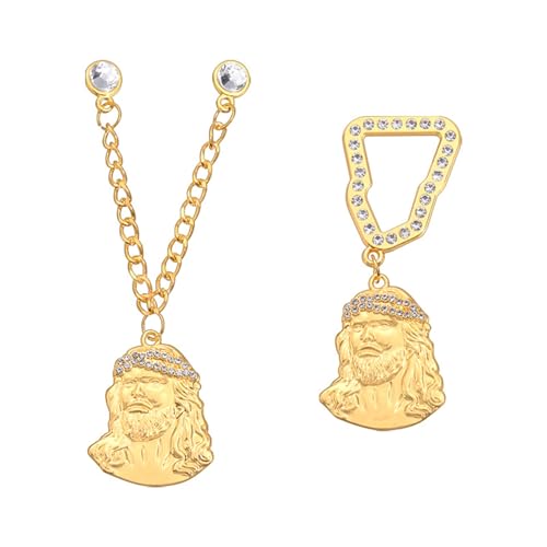 Unverwechselbare Brosche Stilvoller Dekorativer Clip Stiftungsanlagenpin Accessoire Für Frauen Girl Religiöse Schmuck Golfkappen Accessoire von Xanorrg