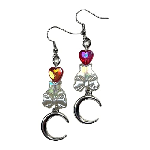 Weißer Bogenknotenstern Herz Acrylohrringe Für Frauen Mädchen Vintage Elegant Liebe Drop Weibliche Acryl Dangle Valentinstag Erklärung Geometrisch Teenager Süßes Herz Weißer Bogenknotenstern Herz Acrylohrringe Für Frauen Mädchen Vintage Elegant Liebe Drop Weibliche Acryl Dangle Valentinstag Erklärung Geometrisch Teenager Süßes Herz von Xanorrg