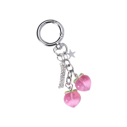 Xanorrg Ästhetischer Schlüsselbund Charme Obstschlüsselkette Für Frauen Bag Handtasche Handtasche Rucksack Charmezubehör Valentinstag Geschenke Ästhetische Tasche Zauber von Xanorrg