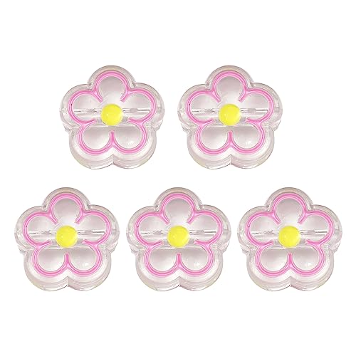 Xanorrg Abstandshalter Perlen Klare Lose Perle Für Ohrringarmbänder Halskette Schmuck Herstellen Von Acryl Bunte Kunst Für Schmuckzuarbeiten von Xanorrg