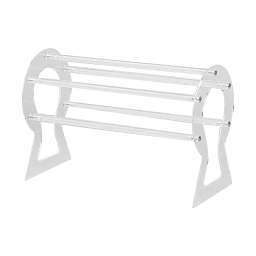 Xanorrg Acrylstirnbandhalter Abtrennbarer Klarer Schmuck Organizer Display Ständer Perfekter Halsketten Kopfstücke Speicher Für Kleine Mädchen Die Baby Raum Wand Veranstalter Sind von Xanorrg