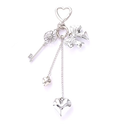 Xanorrg BOWS Keychain Charm Wallet Bag Tasche Keyring Anhänger Ästhetische Schlüsselanhänger Autoschlüsselringbeutel Zubehör Zaubern Neuheit Keychains Charms Charms von Xanorrg