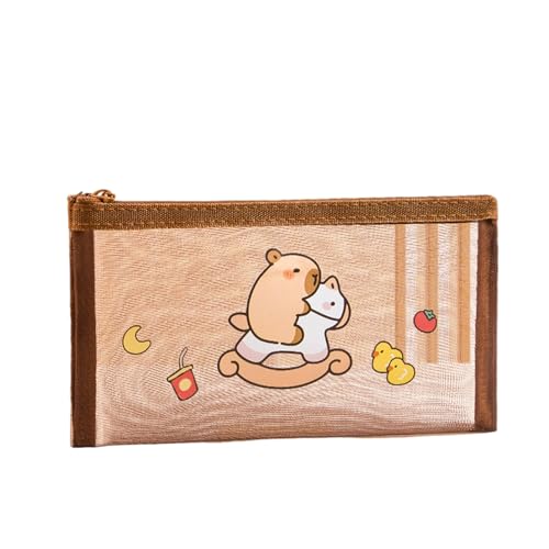 Xanorrg Bleistiftkoffer Mit Großer Kapazität Lovely Animal Pen Bag Schulmaterial Für Die Organisation Von Markern Und Accessoires Capybara Bag Box Case Schulmaterial Für Mädchen Schüler Xanorrg Bleistiftkoffer Mit Großer Kapazität Lovely Animal Pen Bag Schulmaterial Für Die Organisation Von Markern Und Accessoires Capybara Bag Box Case Schulmaterial Für Mädchen Schüler von Xanorrg