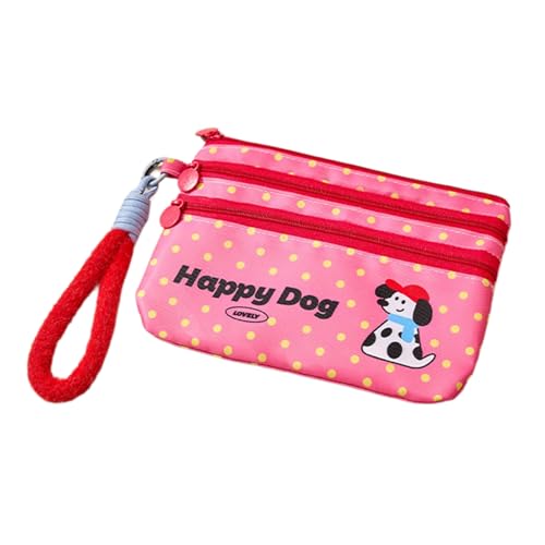 Cartoon Themen Stoffkartenkoffer Mit Multi Layer Speichertasche Für Kreditkarten Tägliches Zubehör Funktionaler Stoff Brieftasche von Xanorrg