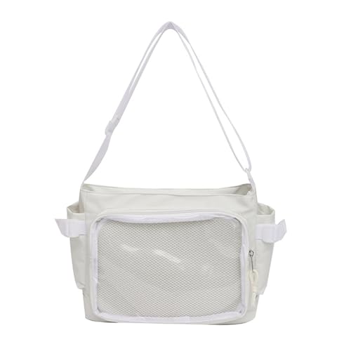 Xanorrg Clear Designs School Essential Umhängetaschen Crossbody Taschen Zeigen Einzigartige Abzeichen Und Aufkleber Für Trendsetters Club Aktivitätstasche von Xanorrg