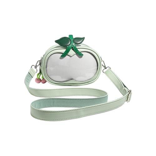 Xanorrg Damen Itabag Toted Bag Itabags Crossbody Bags Handtaschen Stachel Transparente Taschen Umhängetaschen Für Anime Display Pins Display Crossbody Bag Mit Einsätzen von Xanorrg