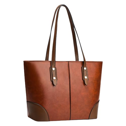 Xanorrg Damen Unterarmtasche Geräumige Innenraum Umhängetaschen PU Leder Handtasche Für Arbeitsreisen Und Einkaufsumhängenden von Xanorrg