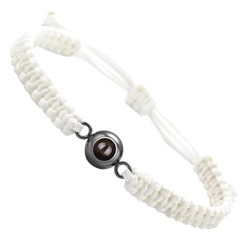 Xanorrg Einzigartiges Mattes Steinarmband Mit 100 Sprachen Ich Liebe Dich Projektionsdesigns Für Romantik Feierlichkeiten Ornament Gravierte Kristalle Armband von Xanorrg