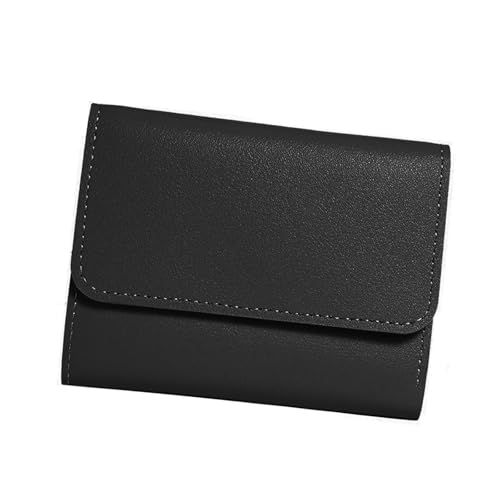Xanorrg Elegante Kurze Brieftasche Für Frauen Ausreichend Raum Multifunktionale Tasche Für Karten Bargeld Und Münze PU Leder Kleine Geldbörse Reise von Xanorrg