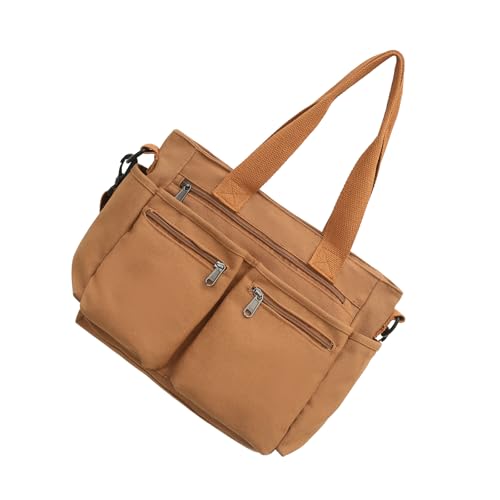Xanorrg Elegante Leinwand Umhängetasche Für Frauen Einzigartige Crossbody Reise Handtasche Ideal Für Arbeitsreisen Und Lässige Gelegenheit Große Kapazität von Xanorrg